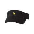 thumbnail image 1 of Adult Yellow Duck Embroidered Visor Dad Hat, 1 of 1