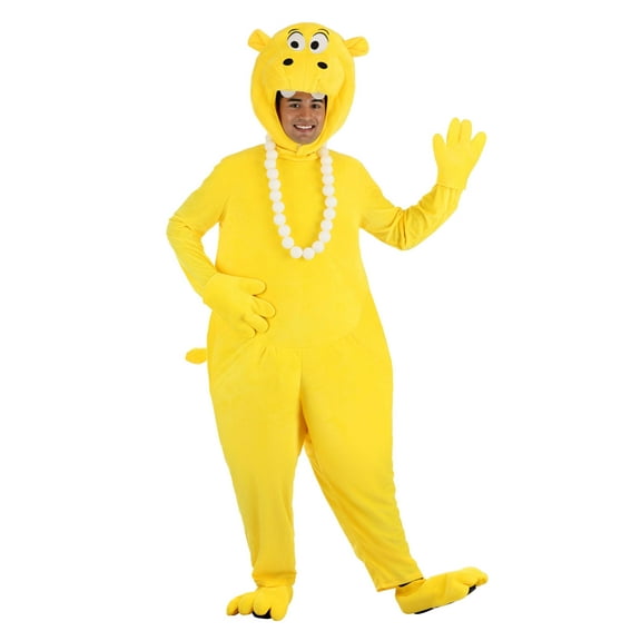 Adult Yellow Hungry Hungry Hippos Costume