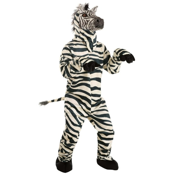 Zebra Suit Mouth Mover Mask