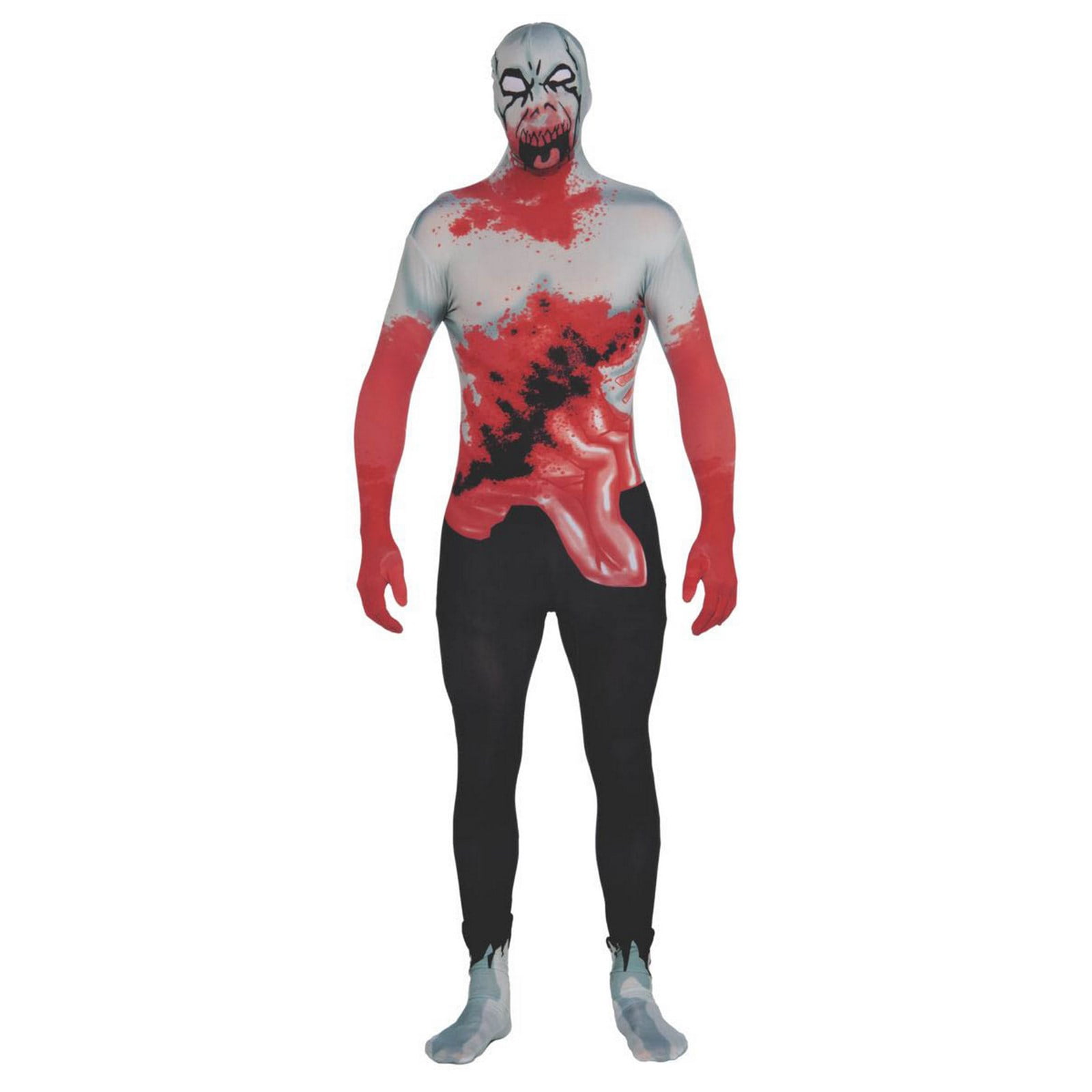 Afwijzen keuken Eenzaamheid Adult Zombie 2nd Skin Suit Costume - Walmart.com