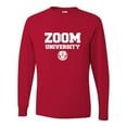 thumbnail image 1 of Adult Zoom University Long Sleeve T-Shirt, 1 of 1
