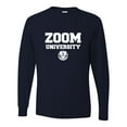 thumbnail image 1 of Adult Zoom University Long Sleeve T-Shirt, 1 of 1