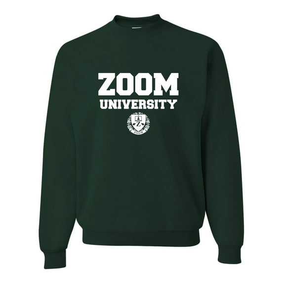 Adult Zoom University Sweatshirt Crewneck