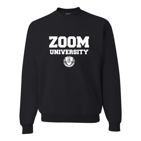 Adult Zoom University Sweatshirt Crewneck
