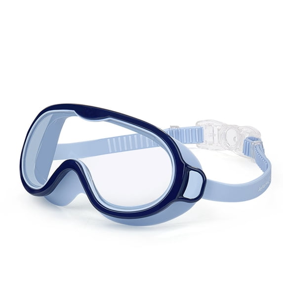 Adult and Swim Goggles, Waterproof Large Frame Swimming Goggles, Adjustable No Leakage Swim Mask for Men, Women, and Youth