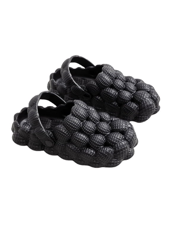 Adult and kids bubble slippers, boys girls men's and women's garden clogs, sandals
