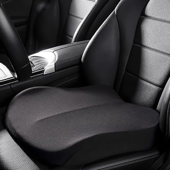 Adult booster seat for car, 3.9"Adult Booster Seat for Short Drivers,Memory Foam Booster Chair Pillow Pad, Breathable Removable Cover