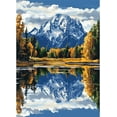 thumbnail image 1 of Adult diamond art set, adult diamond painting set, Yellowstone National Park 5D diamond painting set with diamond art accessories, suitable for home wall decoration 16 x 20 inches frameless, 1 of 6