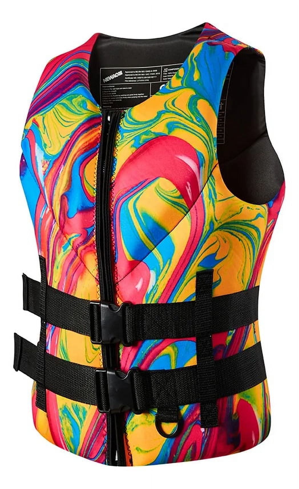 Adult life jackets for surfing, drifting boats, water sports, water