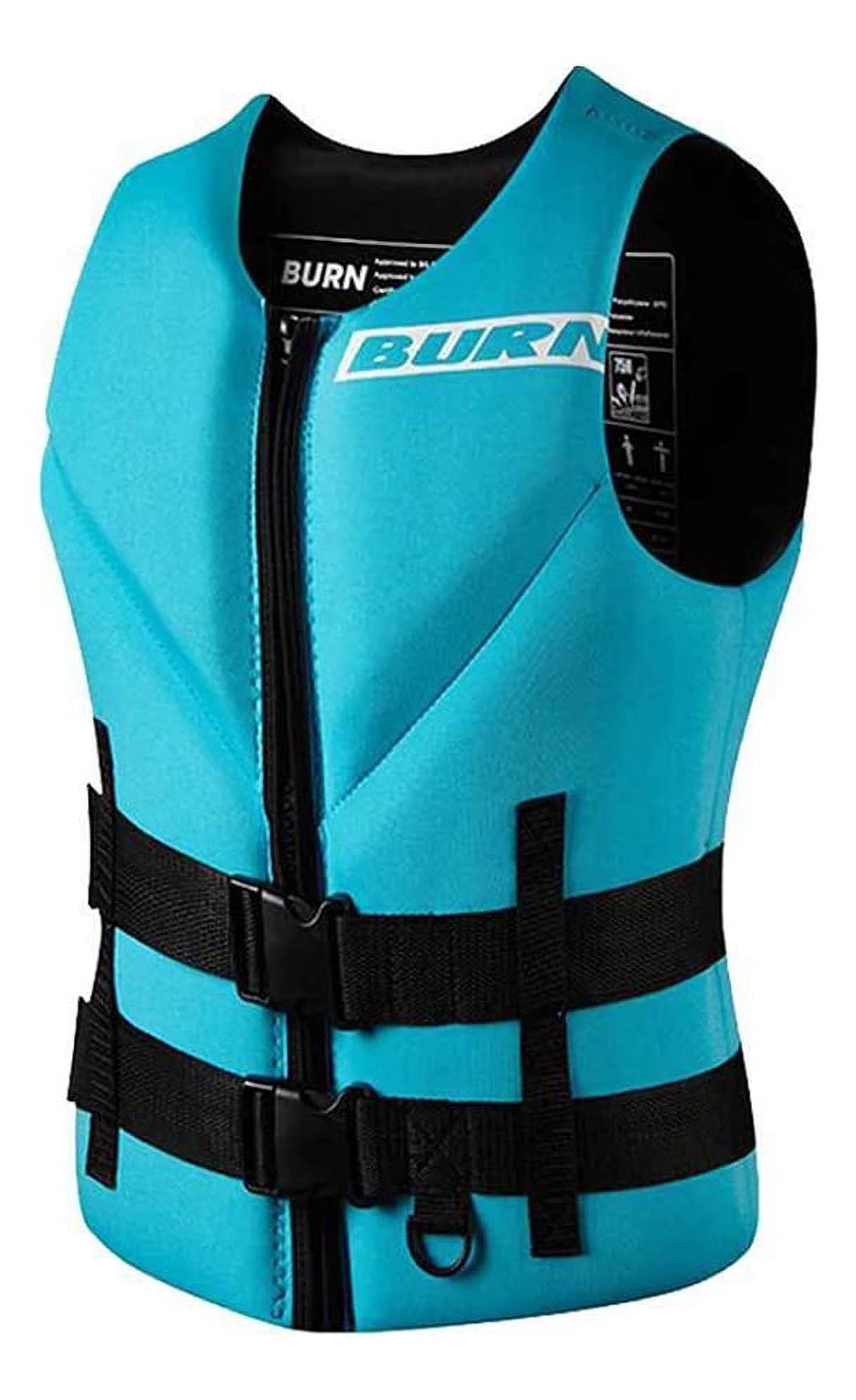 Adult lifesaving vest, jet ski jacket, kayak, surfing, water skiing, and other special scenes
