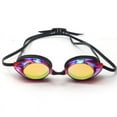 Adult racing goggles high definition antifog antiUV electroplating