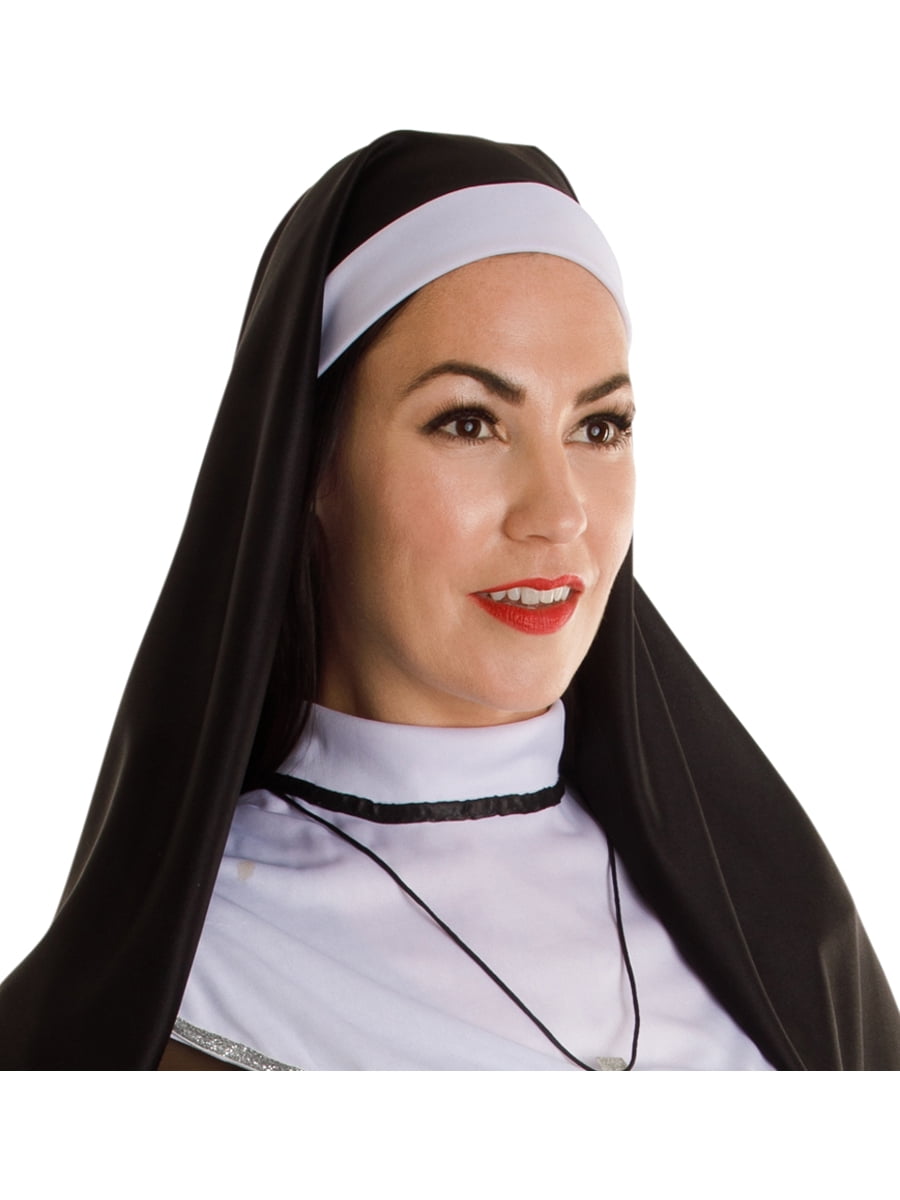 Adult's Catholic Nun Headpiece Costume Accessory - Walmart.com