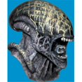 thumbnail image 1 of Adult's Deluxe Net Head Alien Overhead Latex Mask Costume Accessory, 1 of 2
