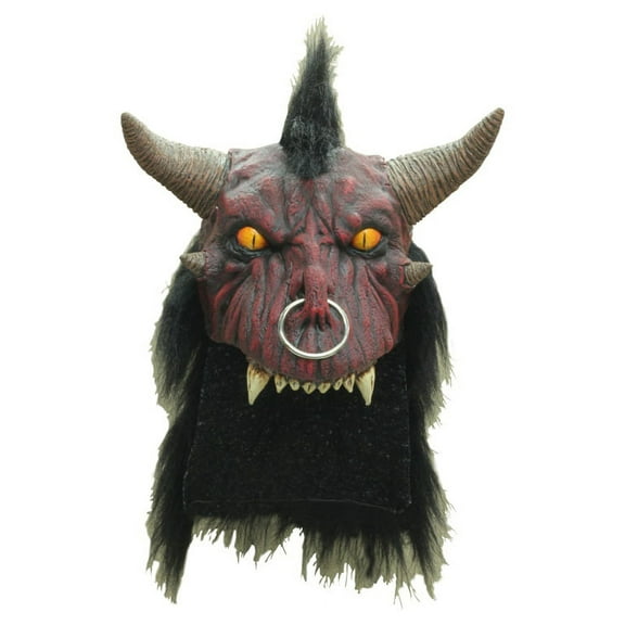 Adult's Devil Demon Helmet Mask Costume Accessory