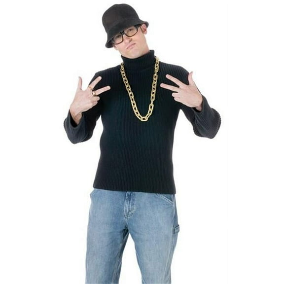 Adult's Mens EZ Guy Hip Hop Rapper Costume Accessory Kit