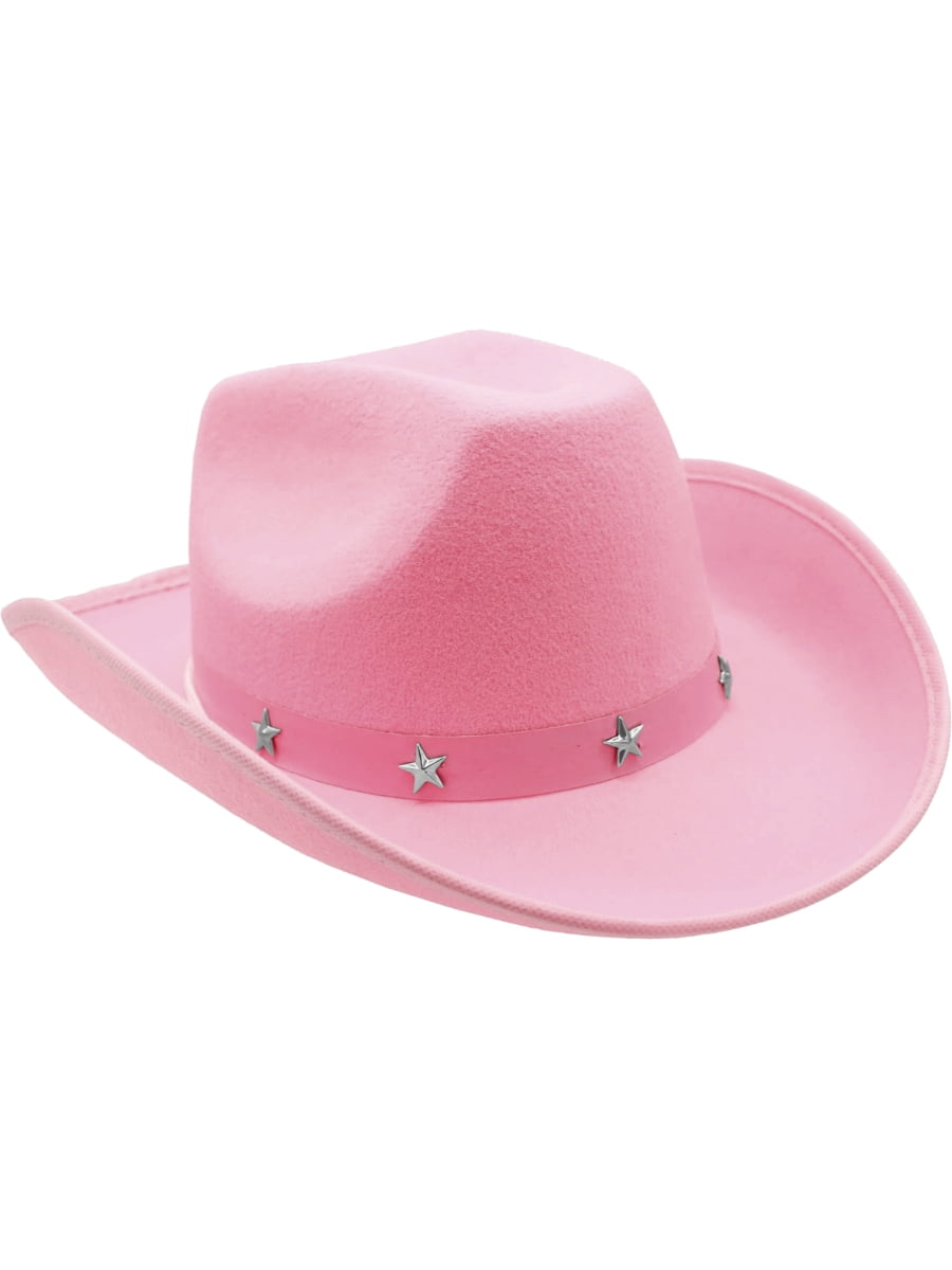 Adult's Pink Cowboy Hat Costume Accessory