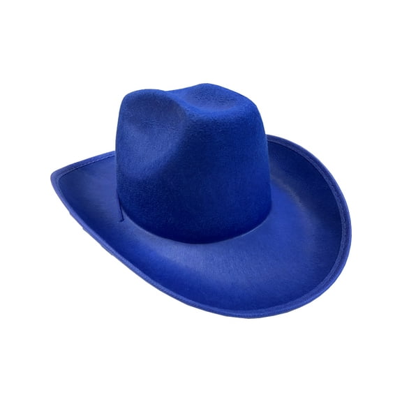 Adult's Rodeo Blue Cowboy Hat Costume Accessory