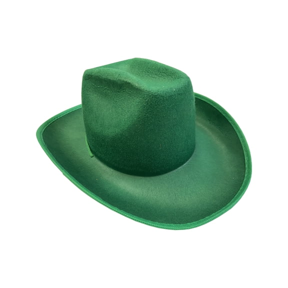 Adult's Rodeo Green Cowboy Hat Costume Accessory
