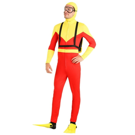 Adult's Sunny Scuba Diver Costume