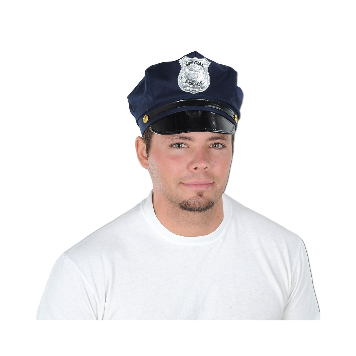 Police Badge Adult Silver Police Badge Adult Silver