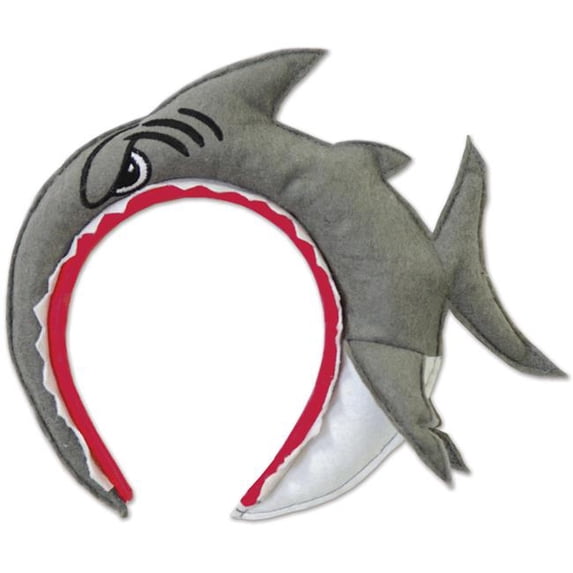 Adult size Shark Attack Headband - Jimmy Buffett Margaritaville - 1 per pack