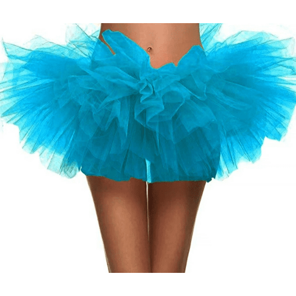 Adult tutu dance skirt, five-layer tutu skirt, performance tutu skirt, ball and party tutu skirt.