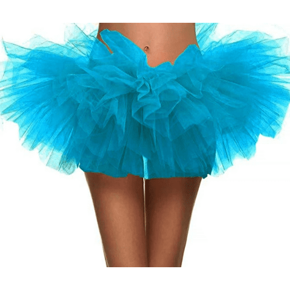 Adult tutu dance skirt, five-layer tutu skirt, performance tutu skirt, ball and party tutu skirt.
