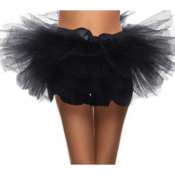 Adult tutu dance skirt, five-layer tutu skirt, performance tutu skirt, ball and party tutu skirt.