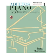 Adultos Piano Adventures All in One Piano Course - Book 1 - Spanish Edition Adult Piano Method Book in Spanish Piano Le, Paperback
