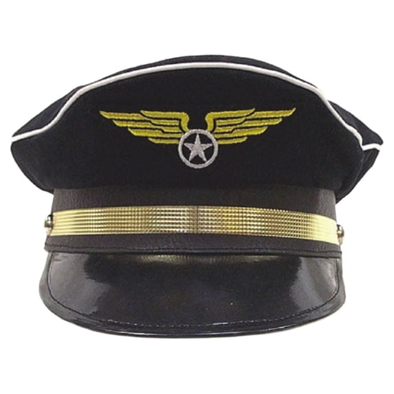 Adults Blue Pilot Hat