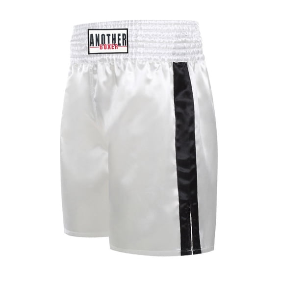 Adults Boxing Shorts Boxing Shorts Breathable Fabric Comfortable Materials White