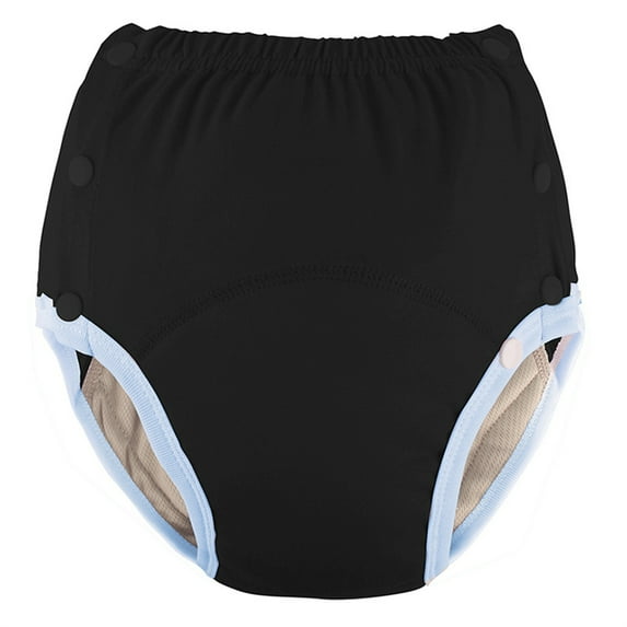 Adults Button Cloth Diaper Pants Washable Cotton Underpants Quick Dry Reusable Incontinences Underwear For Travel Home
