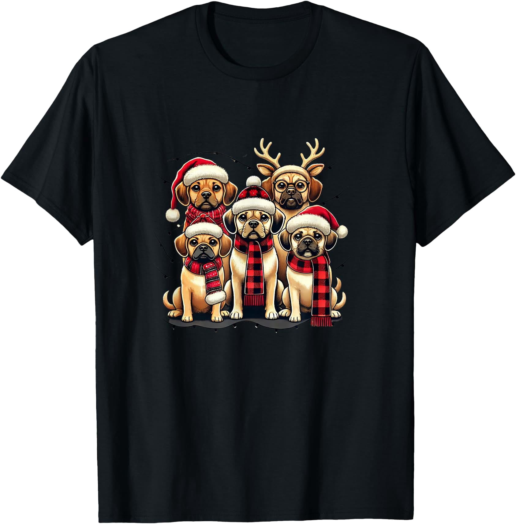 Puggle Sign Adults Cartoon Puggle Winter T-Shirt - Walmart.com