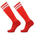 thumbnail image 1 of Adults Children Breathable Anti-Slip Soccer Football Sports Long Tube Socks, 1 of 7