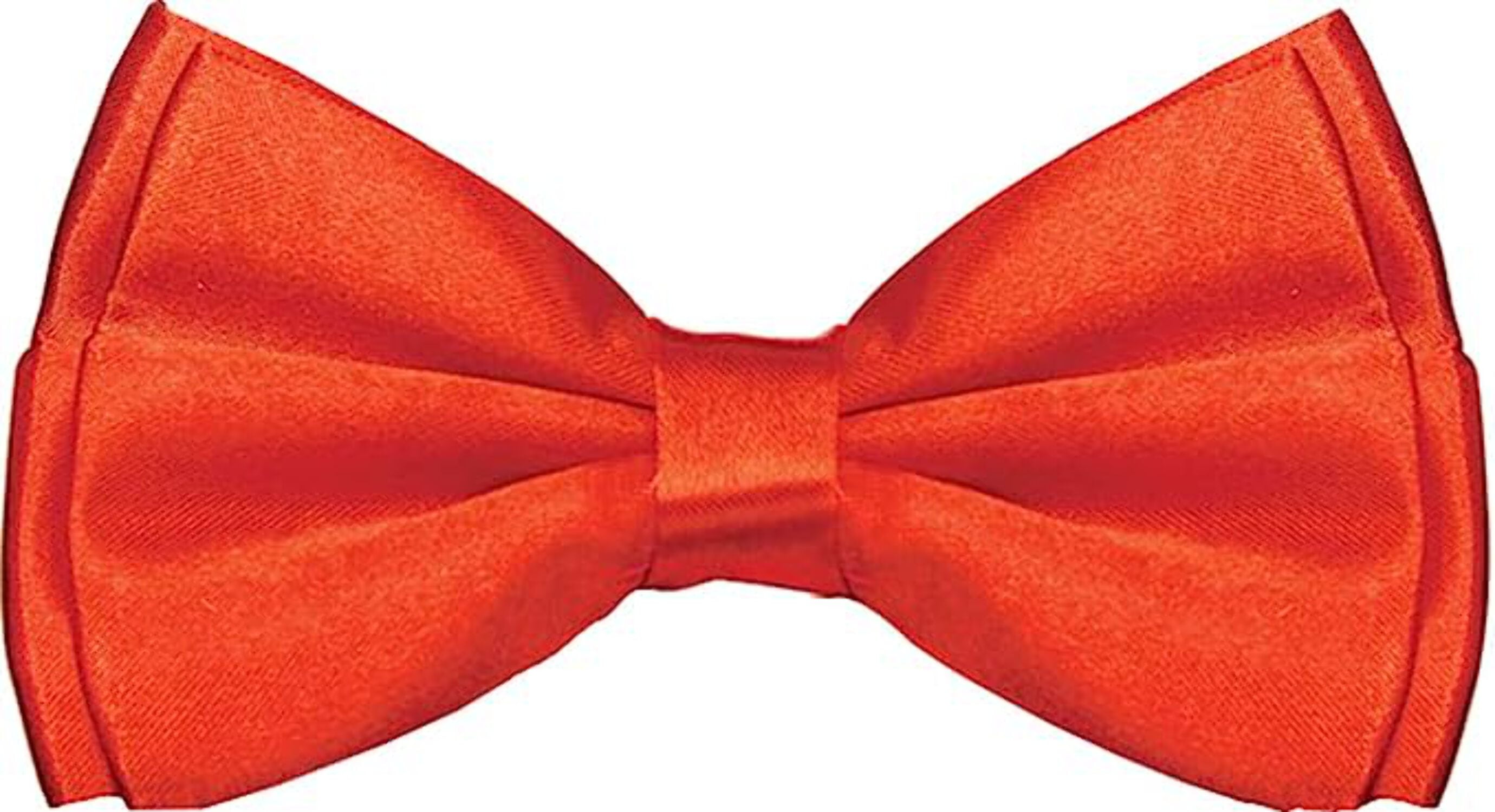 Adults Christmas Red Satin Bow Tie Costume Accessory