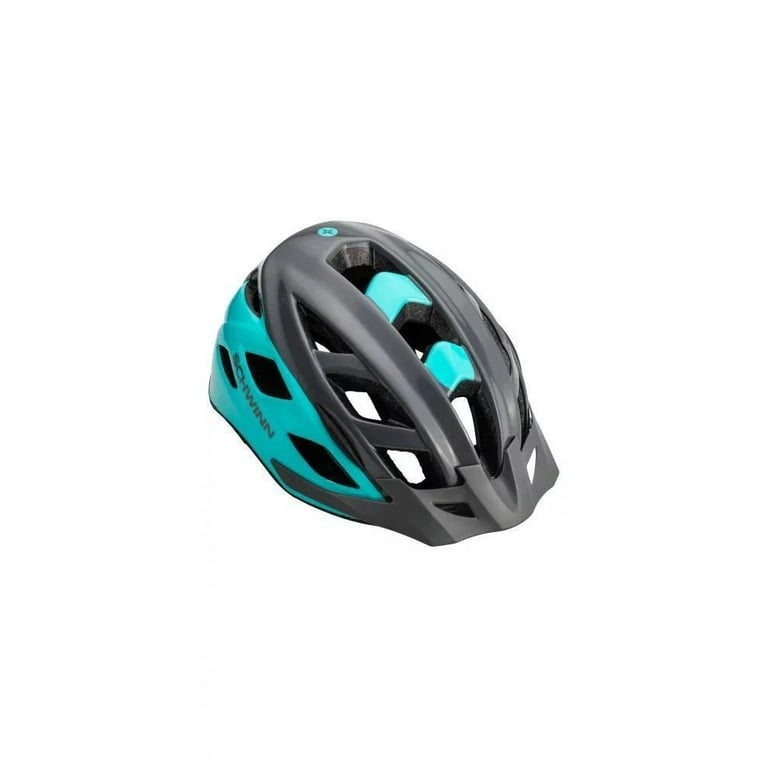 Adults Cycling Helmet 14+YR Gray Schwinn Dash Adult Gray/Teal Adults Cycling Helmet 14+YR Gray Schwinn Dash Adult Gray/Teal