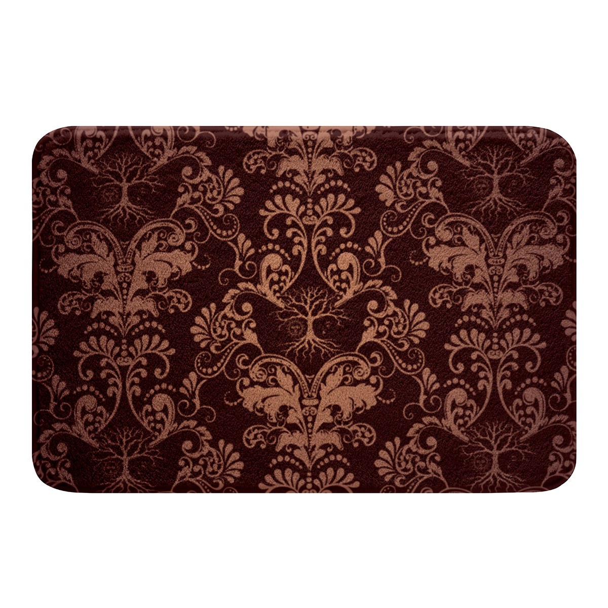 Adults Damask Gothic Area Rug Antique Victorian Bath Mat 16