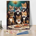 thumbnail image 1 of Adults Digital Painting Set, Sunflower and Cat DIY Acrylic Painting, Canvas Art Crafts for Bedroom Decoration, Black Cat Adult Digital Painting for Beginners Hobbyists, 16x20 Inch (Without Frame), 1 of 7