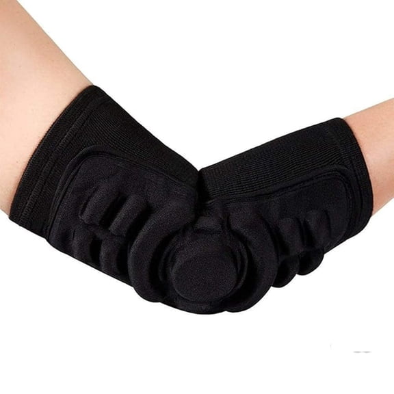 Adults Elbow Support Brace Breathable Arm Brace Pad Guard Gel Padded Compression Elbow Arm Sleeve Guard Protector Arm Warmer - for Sports Roller-Skating, Riding, Basketball 1 pc