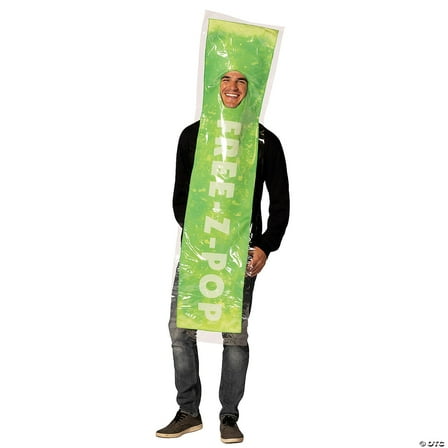 Rasta Imposta GCR1359 Adults Green Free-Z-Pop Ice Costume
