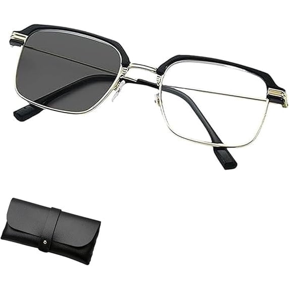 Adults HD Blue Light Blocking Glasses, Intelligent Auto Zoom Focus Eye Protection Eyewear