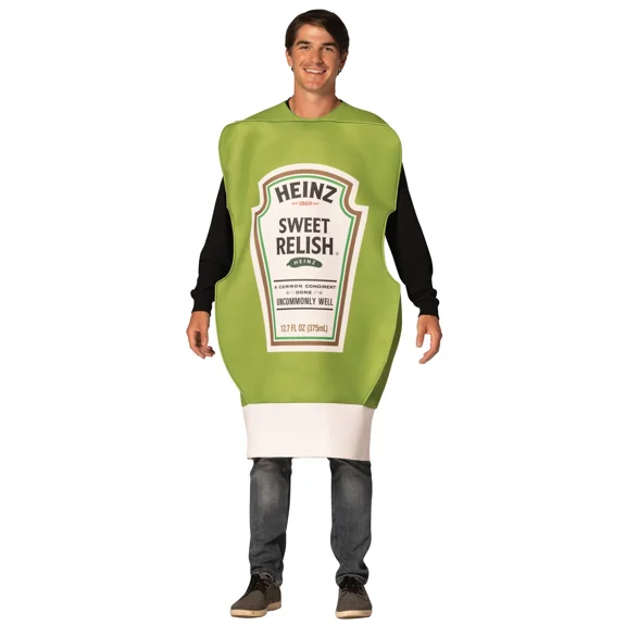 Rasta Imposta GCR1301 Adults Heinz Relish Squeeze Bottle Costume