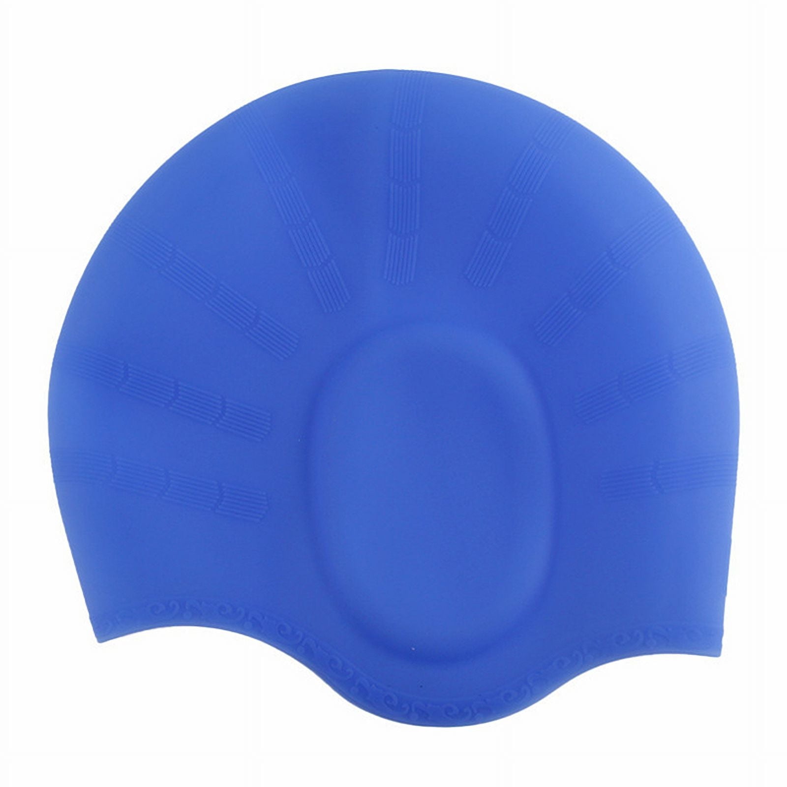Adults High Elastic Swimming Caps Men Women Waterproof Swimming Pool Cap Protect Ears Long Hair