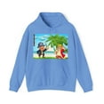 thumbnail image 1 of Adults Hoodie Sweatshirt - Ferocious Pirate Redmane vs. King Stoogery, 1 of 7