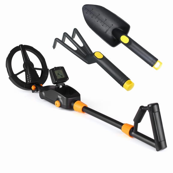 Adults & Kids Metal Detector Waterproof With LCD Display High Accuracy Pinpoint