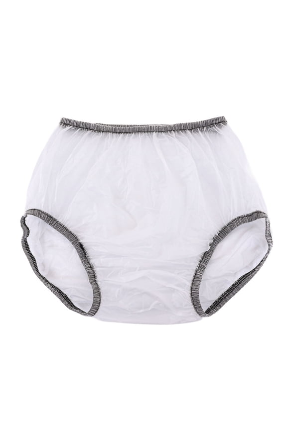 Adults Leakproof Diaper Covers Underpants Reusable and Water Resistant Incontinences Protective Underwear Plastic Pants