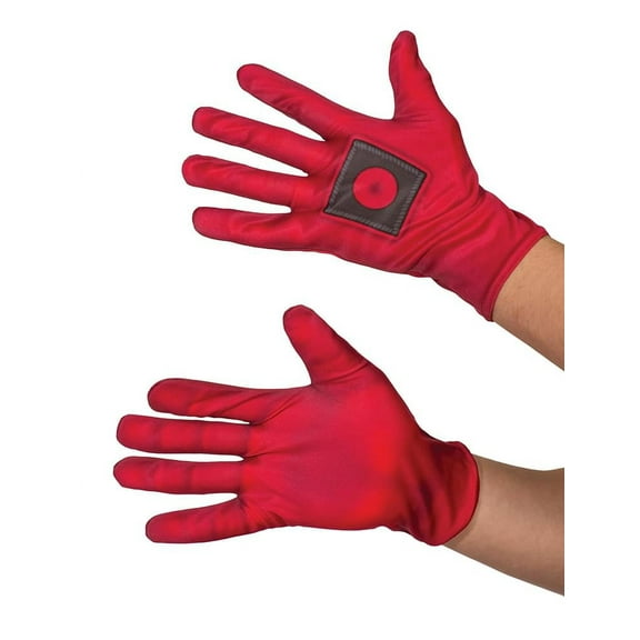 Deadpool Costume Gloves Adult One Size
