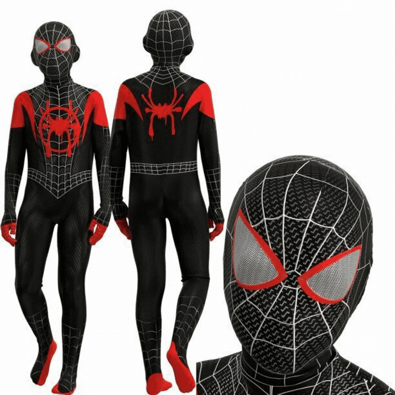 Venom Cosplay Jumpsuit Spider-man Bodysuit Adult Kids Halloween Stage  Costume