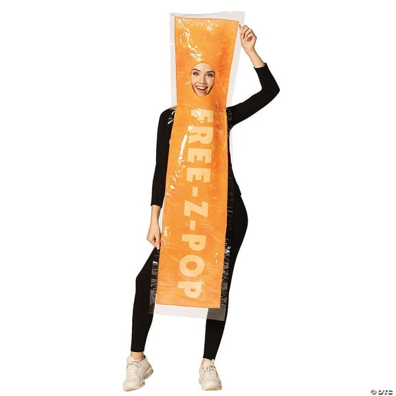 Rasta Imposta GCR1360 Adults Orange Free-Z-Pop Ice Costume