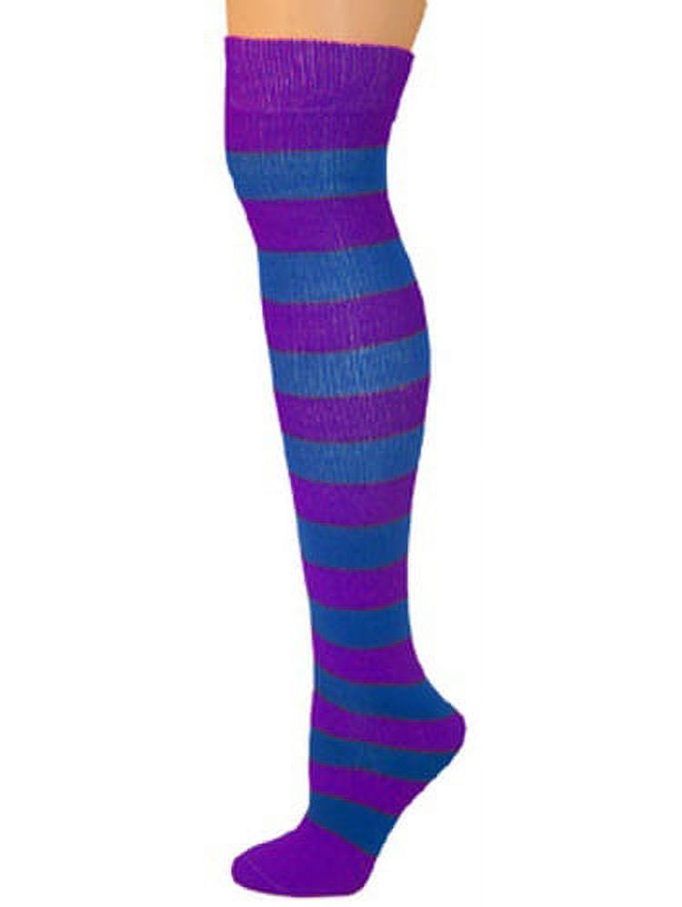 Adult's Knee-High Clown Socks